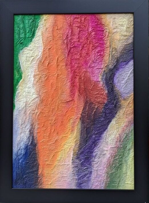 Unfolding Horizons – handmade painting by Sonia Masterstrokes