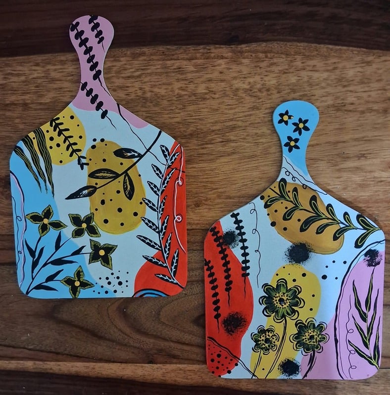 Wall Hanging 002 – handmade painting by Sonia Masterstrokes