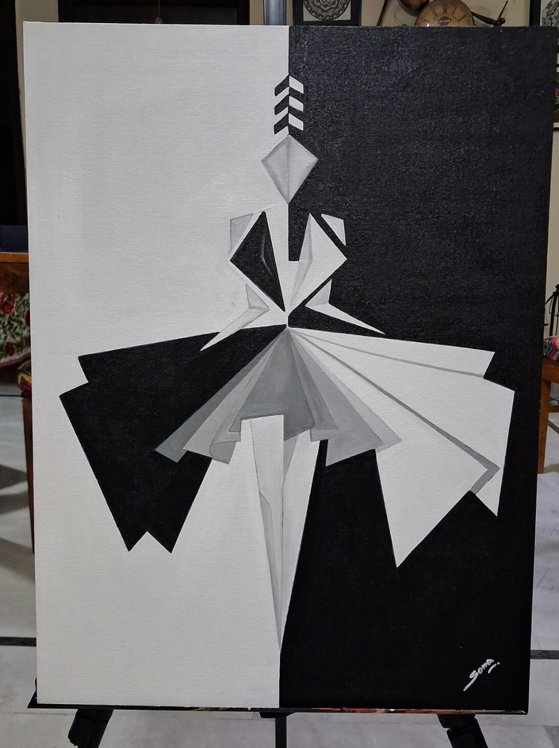 Customized Artwork – handmade painting by Sonia Masterstrokes