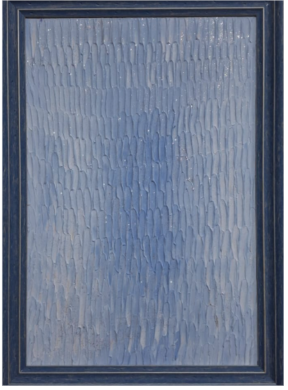 Meditation Blue – handmade painting by Sonia Masterstrokes