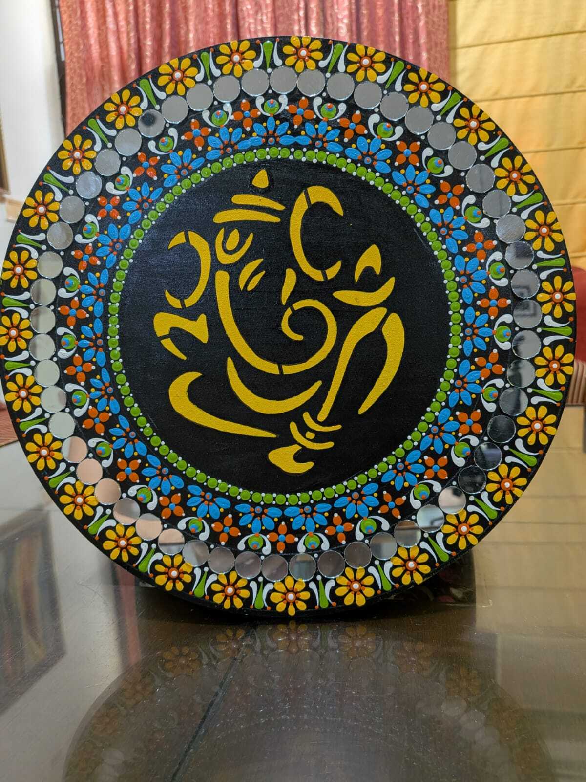 Texture of Joy 1 – handmade painting by Sonia Masterstrokes