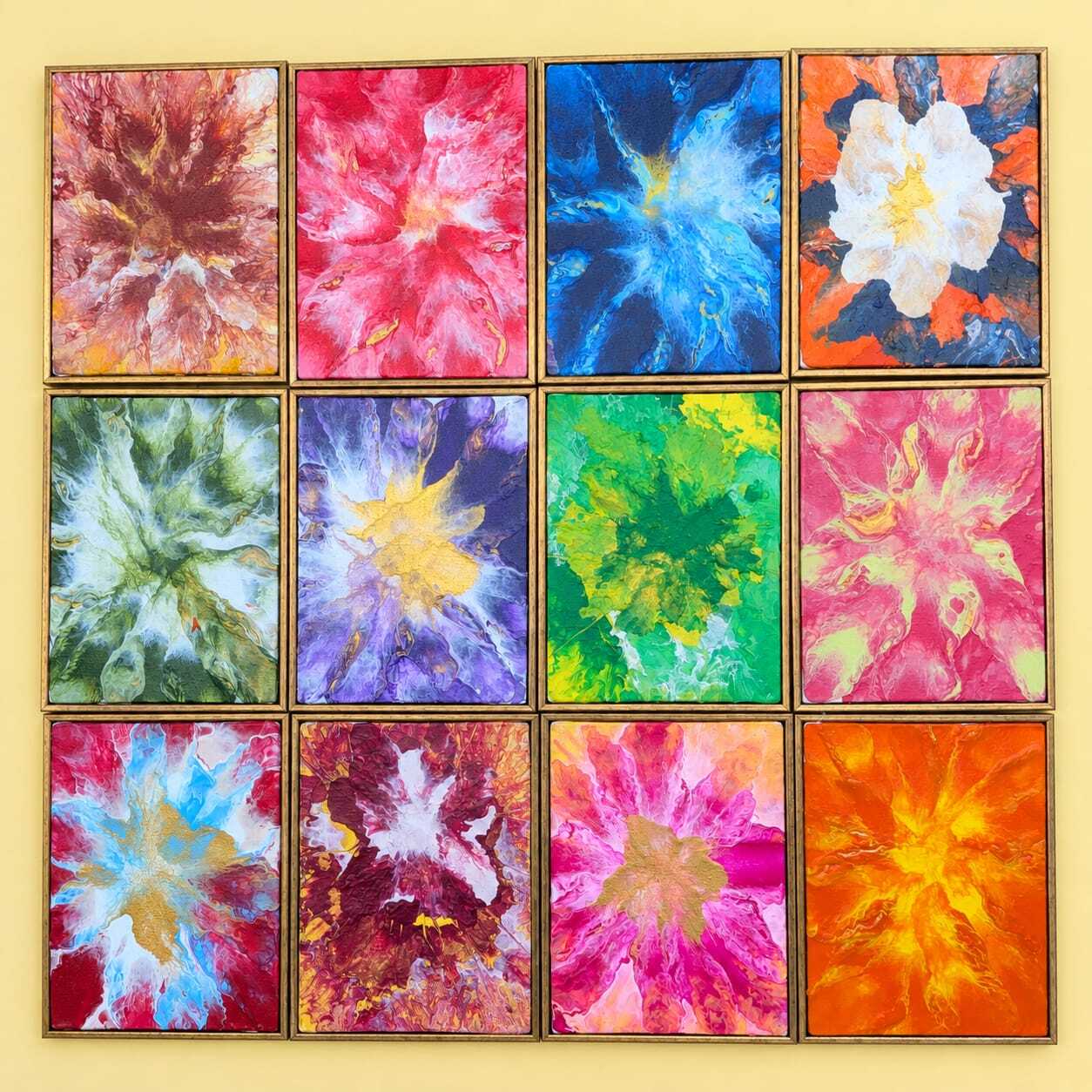 Fragments of Nature – handmade painting by Sonia Masterstrokes