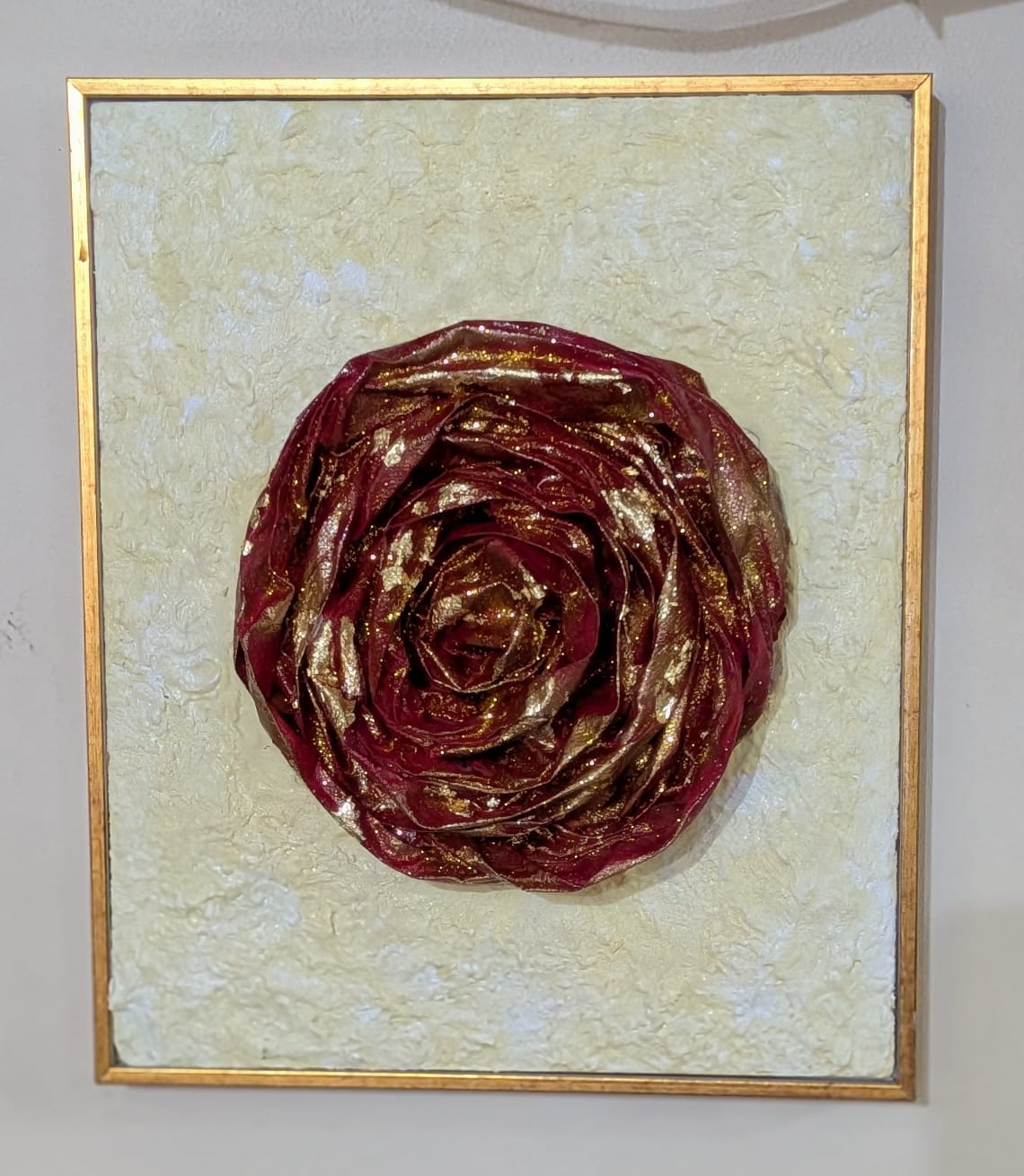Royal Bloom – handmade painting by Sonia Masterstrokes